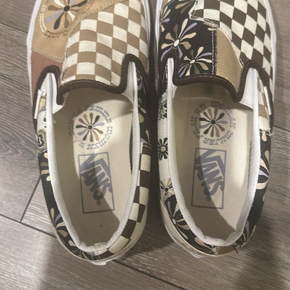 Vans Checker Patchwork Divine Classic Slip-On Sneakers - Picture 7 of 10